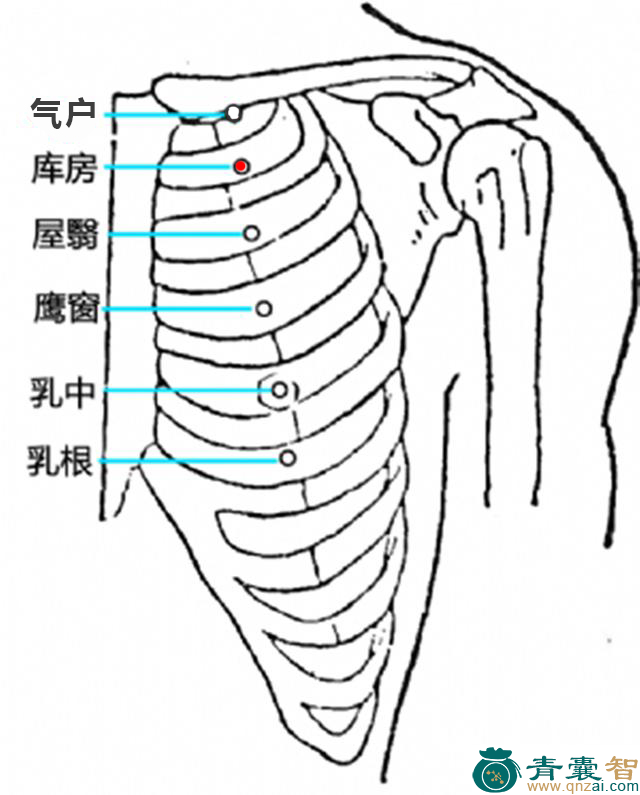 库房穴位置图解