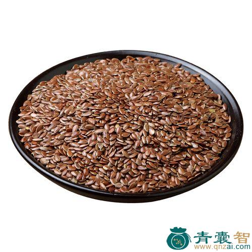 中药材亚麻仁图片