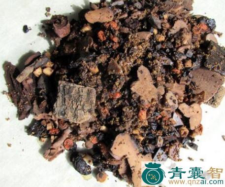 中药材判渣图片