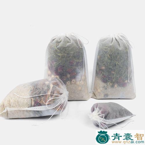 中药材土布袋图片