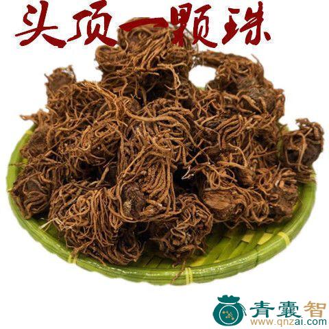 中药材头顶一颗球图片
