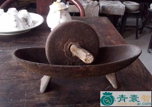 中药材木磨子图片