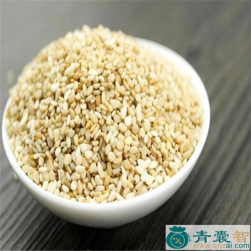 中药材白胡麻图片