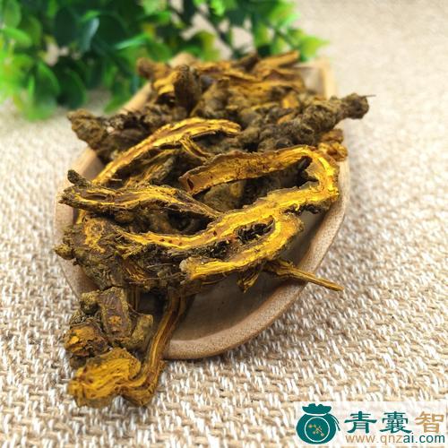 中药材竹叶黄连图片