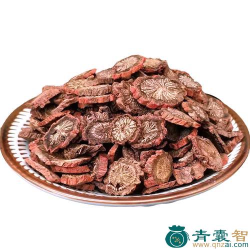 中药材紫花丹参图片