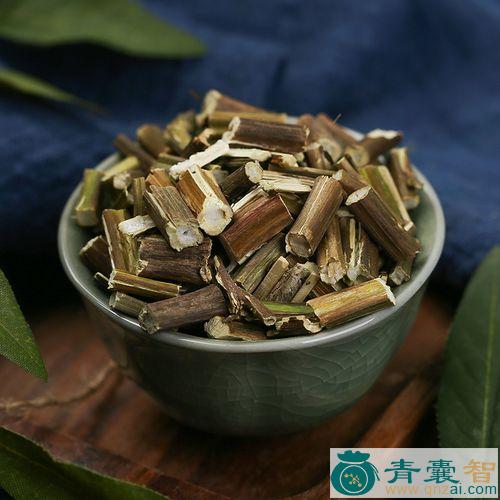 中药材紫苏茎图片