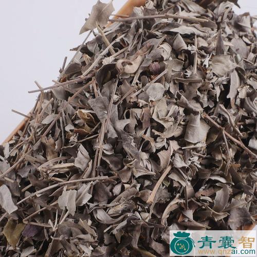 中药材绸缎木叶图片
