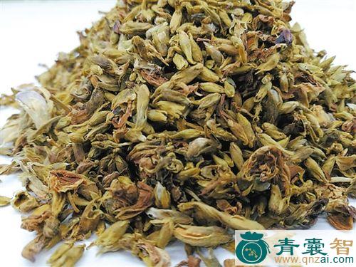 中药材葛花图片