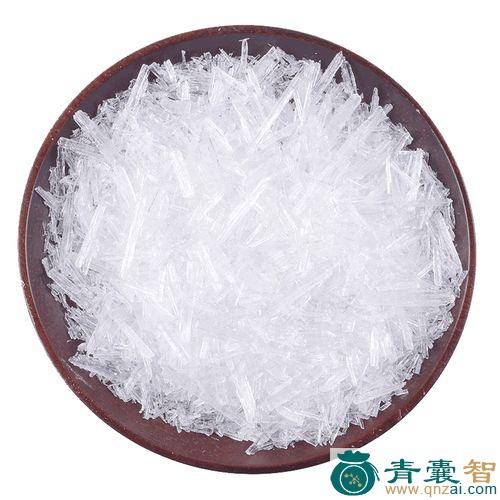 中药材薄荷脑图片