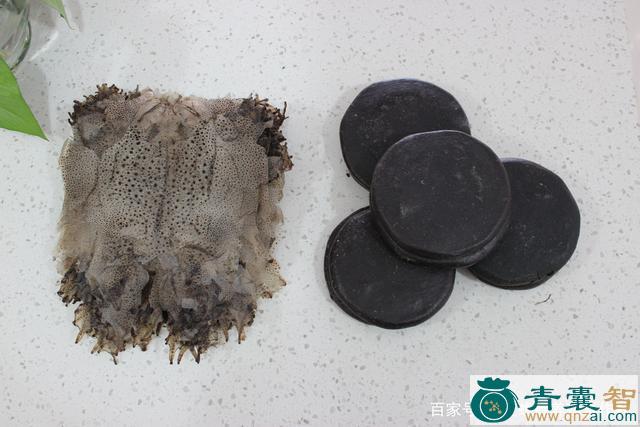 中药材蟾蜍眉脂图片