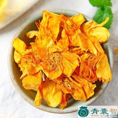 中药材金莲花图片