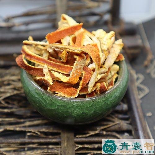 中药材陈柑皮图片