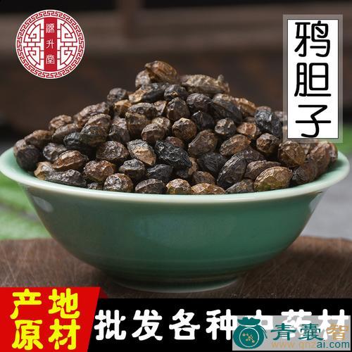 中药材鸭胆图片