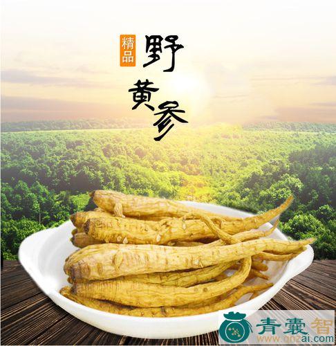 中药材黄花丹参图片