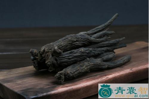 中药材黑阳参图片